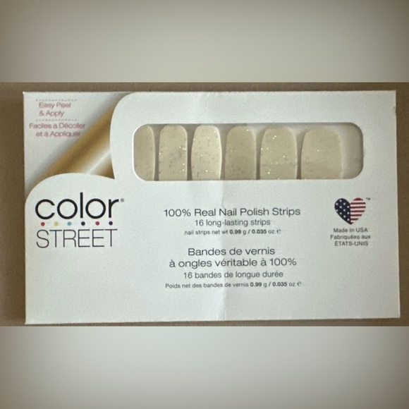 Color Street Ivory Icon Nail Wraps - Picture 2 of 4